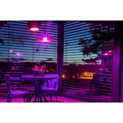 Immax NEO 07712CDO - JUEGO 3x LED RGB+CCT Bombilla regulable E27/9W/230V Wi-Fi Tuya + mando a distancia