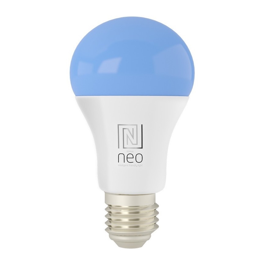 Immax NEO 07712CDO - JUEGO 3x LED RGB+CCT Bombilla regulable E27/9W/230V Wi-Fi Tuya + mando a distancia