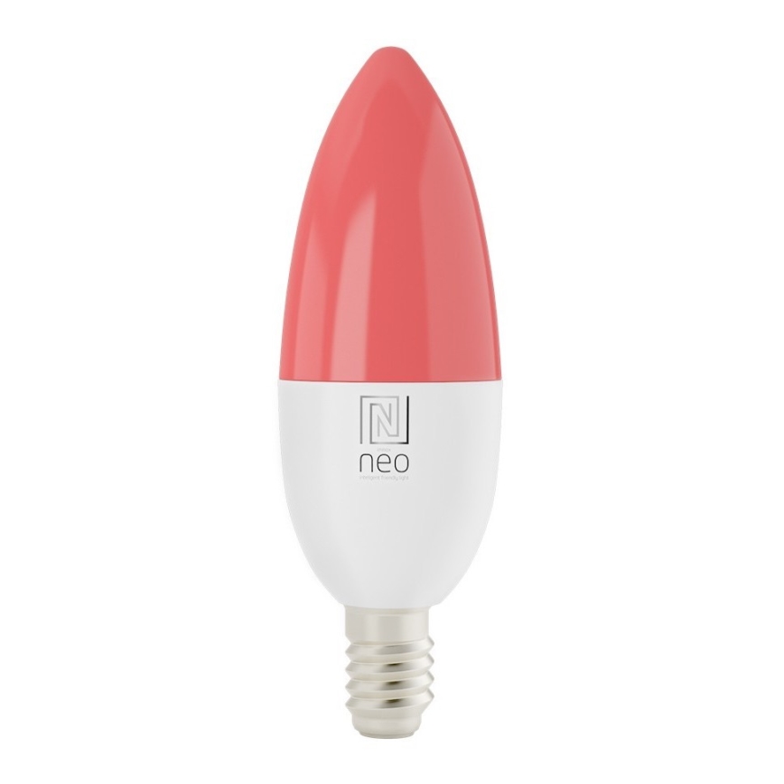 Immax NEO 07716C - SET 3x LED RGB+CCT Bombilla regulable E14/5,5W/230V Wi-Fi Tuya 2700K