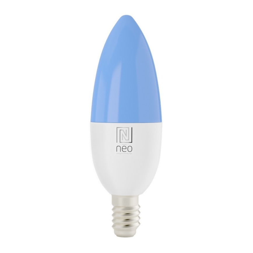 Immax NEO 07716C - SET 3x LED RGB+CCT Bombilla regulable E14/5,5W/230V Wi-Fi Tuya 2700K