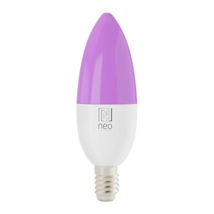 Immax NEO 07716C - SET 3x LED RGB+CCT Bombilla regulable E14/5,5W/230V Wi-Fi Tuya 2700K