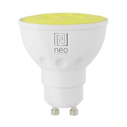 Immax NEO 07724C - SET 3x LED RGB+CCT Bombilla regulable GU10/4,8W/230V 2700K Wi-Fi Tuya