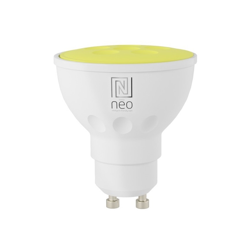 Immax NEO 07724C - SET 3x LED RGB+CCT Bombilla regulable GU10/4,8W/230V 2700K Wi-Fi Tuya