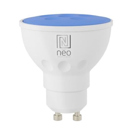 Immax NEO 07724C - SET 3x LED RGB+CCT Bombilla regulable GU10/4,8W/230V 2700K Wi-Fi Tuya