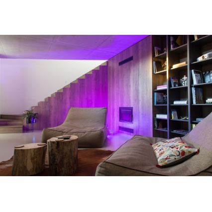 Immax NEO 07724C - SET 3x LED RGB+CCT Bombilla regulable GU10/4,8W/230V 2700K Wi-Fi Tuya