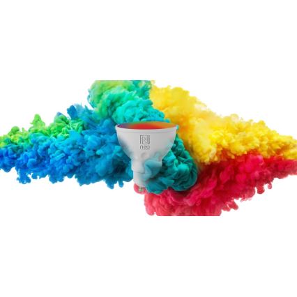 Immax NEO 07724C - SET 3x LED RGB+CCT Bombilla regulable GU10/4,8W/230V 2700K Wi-Fi Tuya