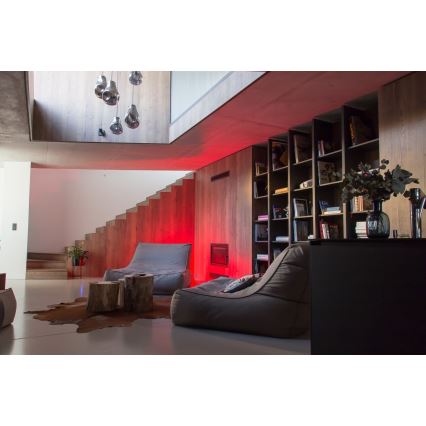 Immax NEO 07724CDO - Pack de 3 bombillas LED RGB+CCT regulables GU10/4,8W/230V 2700-6500K Wi‑Fi Tuya + mando a distancia