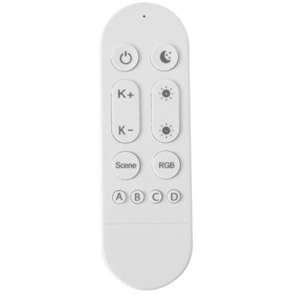 Immax NEO 07724CDO - Pack de 3 bombillas LED RGB+CCT regulables GU10/4,8W/230V 2700-6500K Wi‑Fi Tuya + mando a distancia