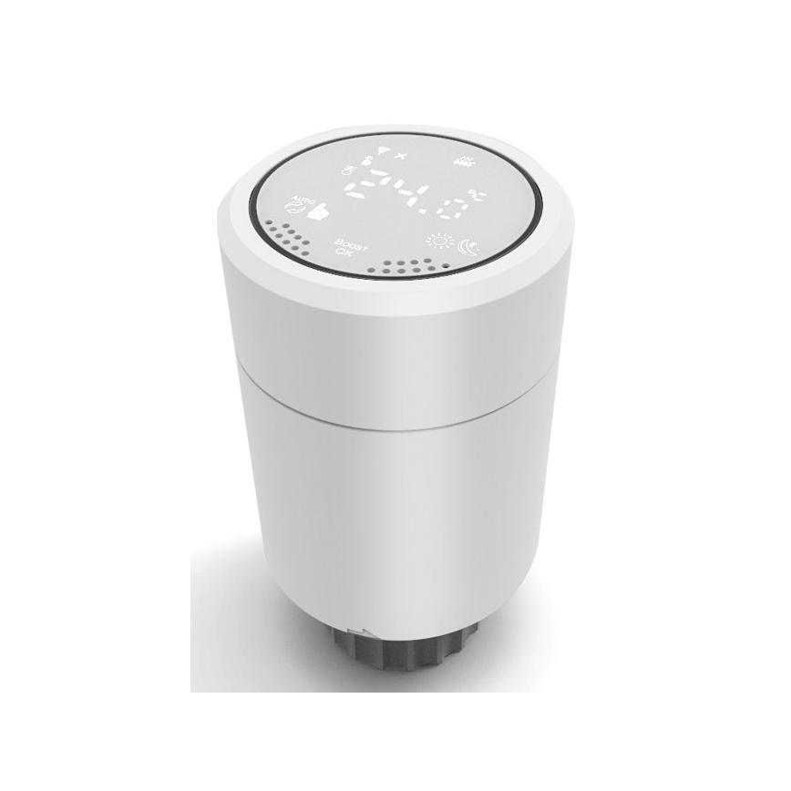 Immax NEO 07732L - Cabezal termostático 2xAA/3V Tuya