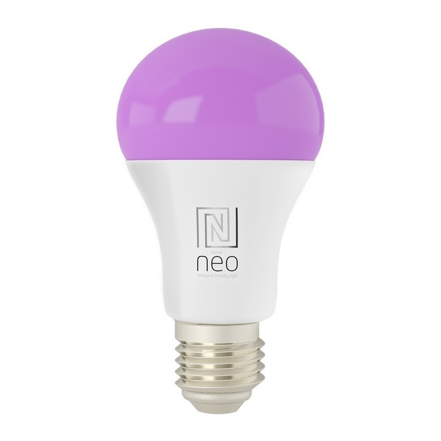 Immax NEO 07743C- SET 3xLED RGB+CCT Bombilla regulable E27/11W/230V 2700-6500K Tuya
