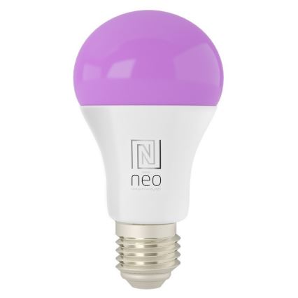 Immax NEO 07743L - Bombilla LED RGB+CCT regulable E27/11W/230V 2700-6500K Tuya