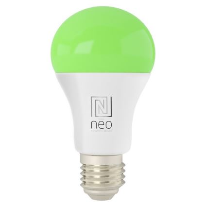 Immax NEO 07743L - Bombilla LED RGB+CCT regulable E27/11W/230V 2700-6500K Tuya