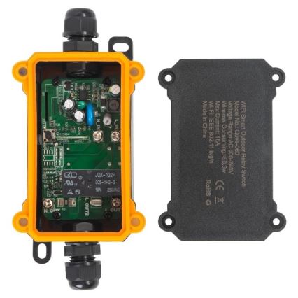 Immax NEO 07746L - Interruptor inteligente de exterior NEO LITE 3680W/230V/16A IP68 Wi-Fi Tuya