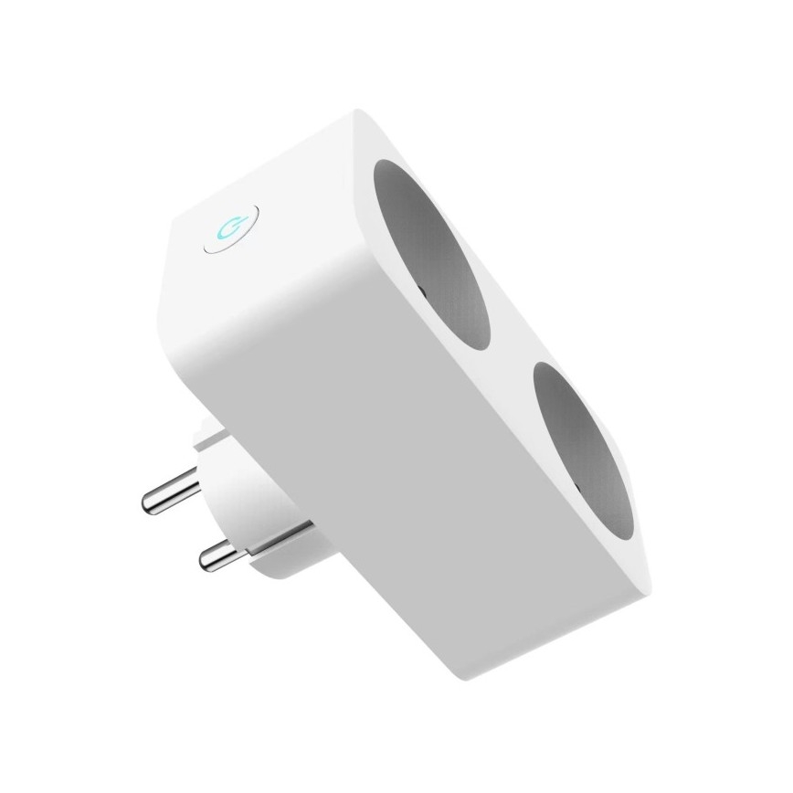 Immax NEO 07752L - Enchufe inteligente 2x16A/230V Tuya