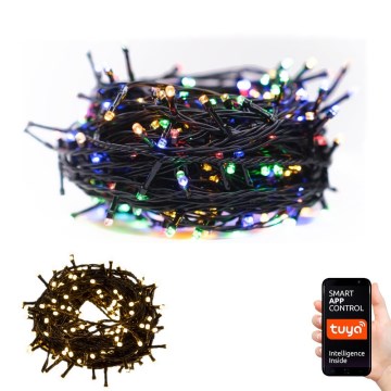 Immax NEO 07756L - Cadena de luces LED regulable para exterior NEO LITE, 400 LEDs/10 funciones, 43 m, IP44, Wi-Fi Tuya, multicolor