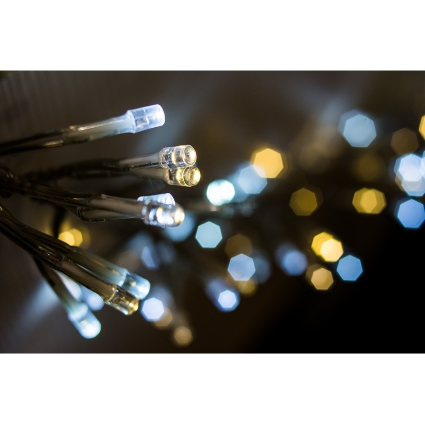 Immax NEO 07756L - Cadena de luces LED regulable para exterior NEO LITE, 400 LEDs/10 funciones, 43 m, IP44, Wi-Fi Tuya, multicolor