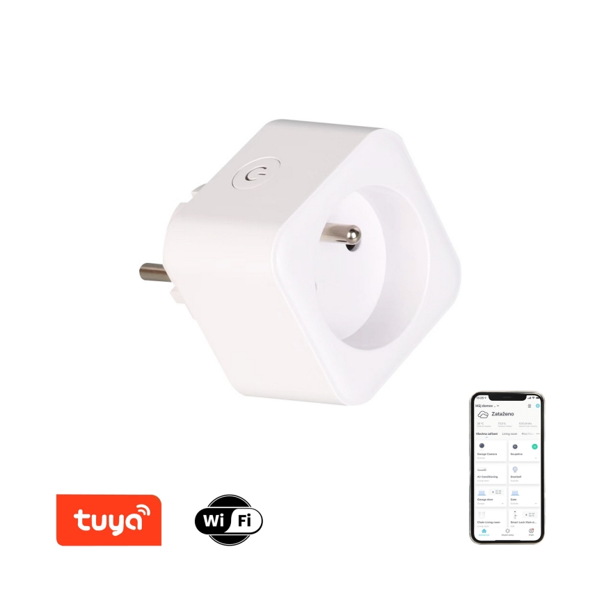 Immax NEO 07762L - Enchufe Inteligente NEO LITE 3680W/230V/16A Wi-Fi Tuya