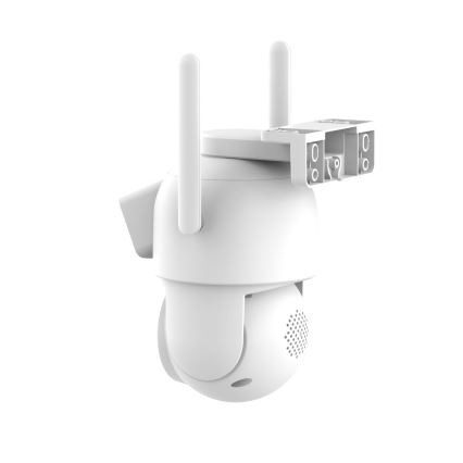 Immax NEO 07783L - Cámara exterior inteligente con sensor DOBLE 355° P/T 2x2MP IP65 Wi-Fi Tuya