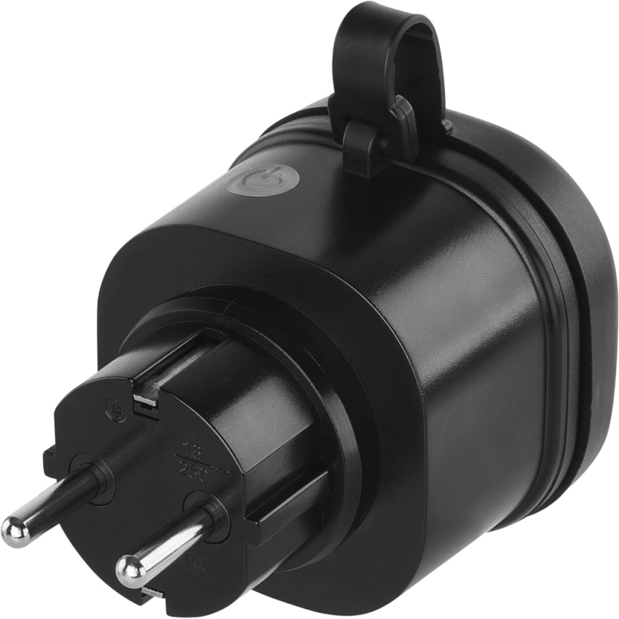 Immax NEO 07787L - Enchufe exterior inteligente NEO LITE 3680W/230V/16A IP44 Wi-Fi Tuya SCHUKO