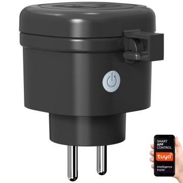 Immax NEO 07787L - Enchufe exterior inteligente NEO LITE 3680W/230V/16A IP44 Wi-Fi Tuya SCHUKO