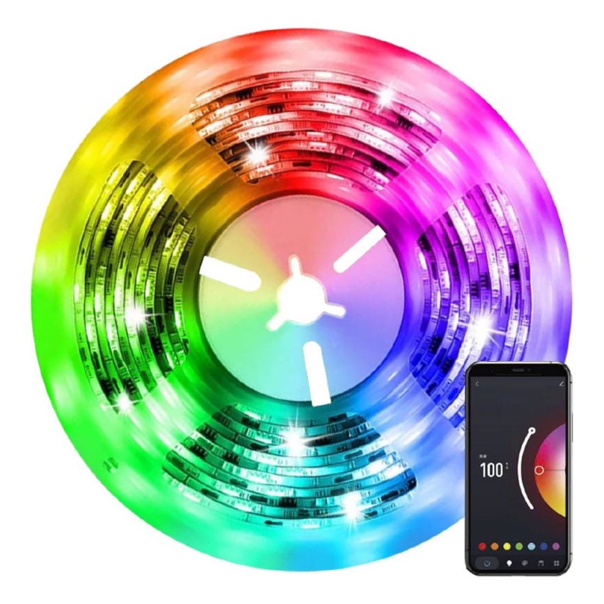 Immax NEO 07790L - Tira LED RGB+CCT regulable NEO SMART LED/15W/230V 3m IP65 Wi-Fi Tuya