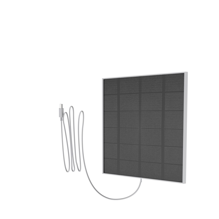 Immax NEO 07804L - Cámara solar inteligente para exteriores con sensor, batería de 9000 mAh, Wi-Fi, Tuya, IP65