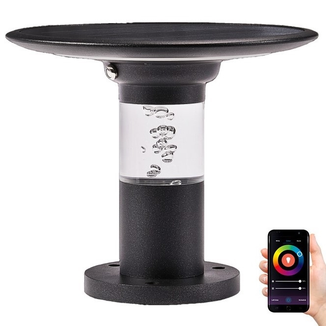 Immax NEO 07908L - Lámpara solar LED RGB+CW/W regulable LED/2W/5V IP54 Tuya 4000 mAh