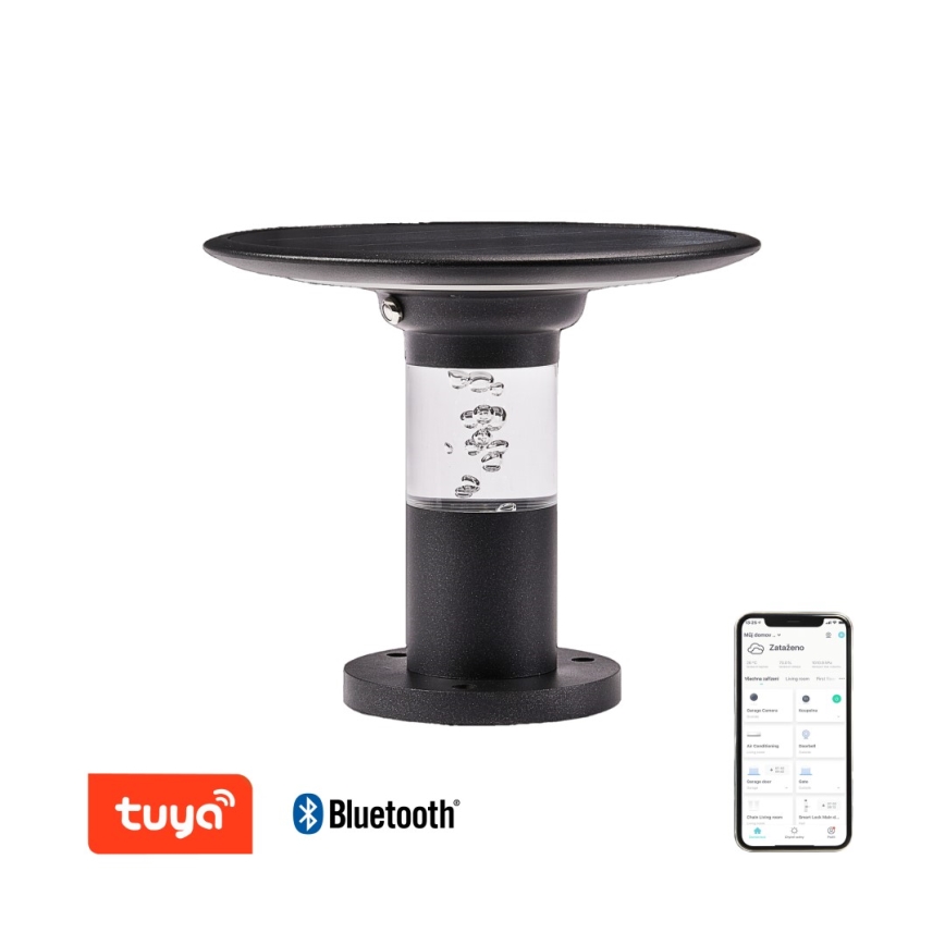 Immax NEO 07908L - Lámpara solar LED RGB+CW/W regulable LED/2W/5V IP54 Tuya 4000 mAh