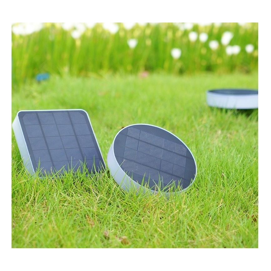 Immax NEO 07910L - LED RGB Lámpara solar regulable con sensor NEO LITE LED/1W/5V redondeado IP54 Tuya 1300 mAh