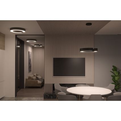 Immax NEO 7134 - LED SMART Lámpara colgante regulable CÉČKO LED/43W/230V + control remoto 60 cm Tuya ZigBee