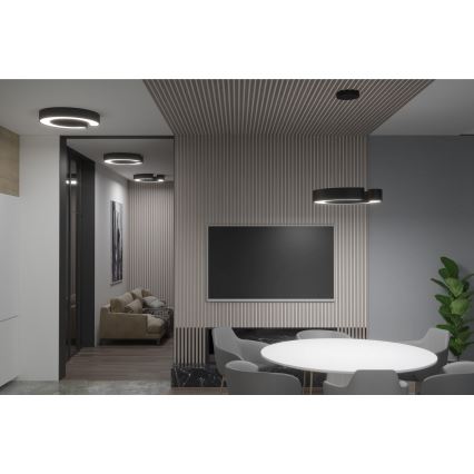 Immax NEO 7134 - LED SMART Lámpara colgante regulable CÉČKO LED/43W/230V + control remoto 60 cm Tuya ZigBee