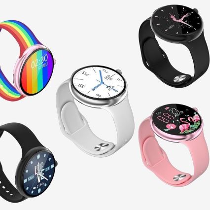 Immax NEO 9040 - Reloj inteligente Lady Music Fit 300 mAh IP67 rosa