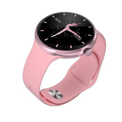 Immax NEO 9040 - Reloj inteligente Lady Music Fit 300 mAh IP67 rosa