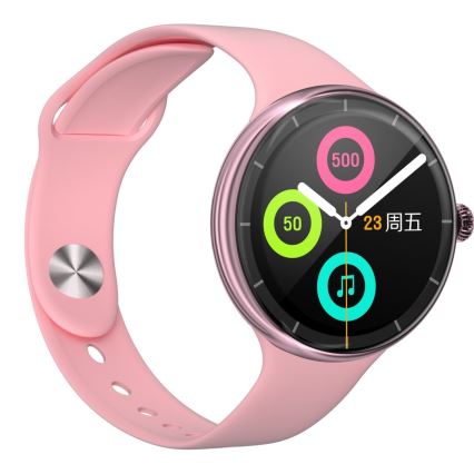 Immax NEO 9040 - Reloj inteligente Lady Music Fit 300 mAh IP67 rosa