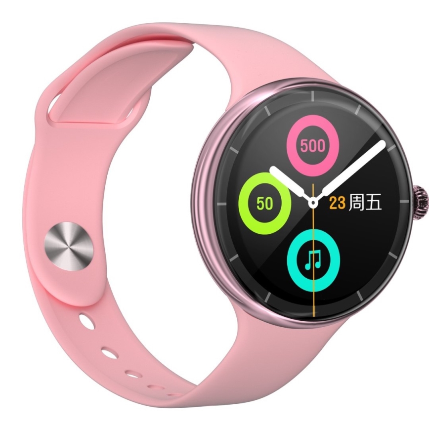 Immax NEO 9040 - Reloj inteligente Lady Music Fit 300 mAh IP67 rosa