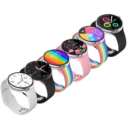 Immax NEO 9040 - Reloj inteligente Lady Music Fit 300 mAh IP67 rosa