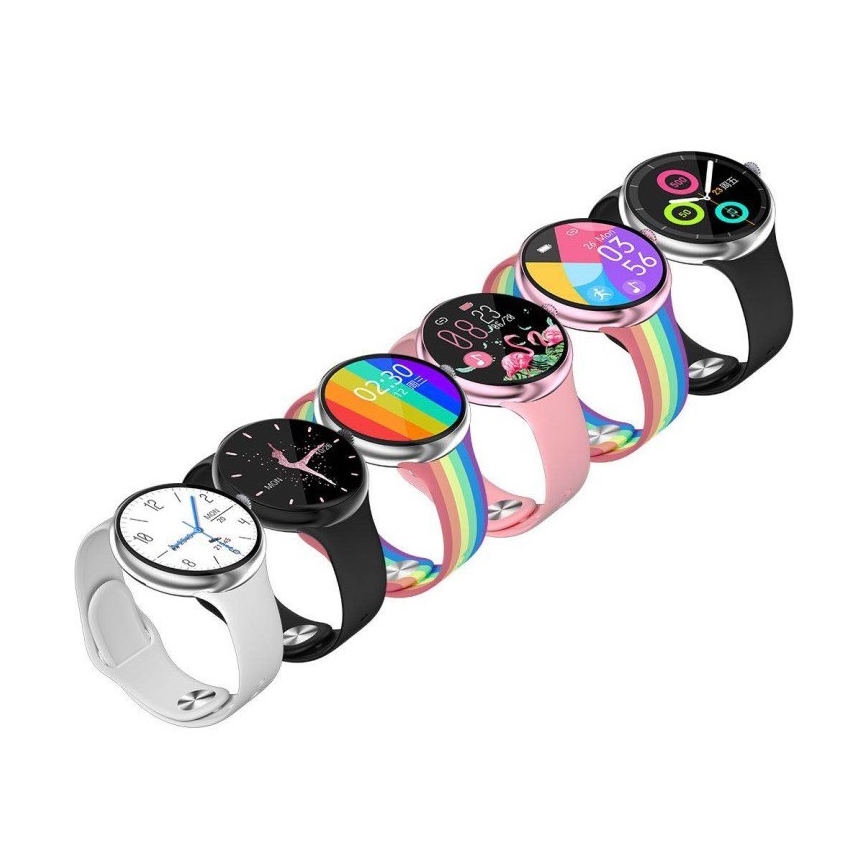 Immax NEO 9040 - Reloj inteligente Lady Music Fit 300 mAh IP67 rosa