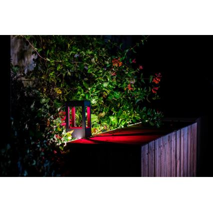 Immax NEO 07902L - LED RGB+CCT Regulable exterior lámpara NEO LITE CUBE LED/10W/230V 2700-6500K IP67 Wi-Fi Tuya negro