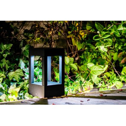 Immax NEO 07902L - LED RGB+CCT Regulable exterior lámpara NEO LITE CUBE LED/10W/230V 2700-6500K IP67 Wi-Fi Tuya negro