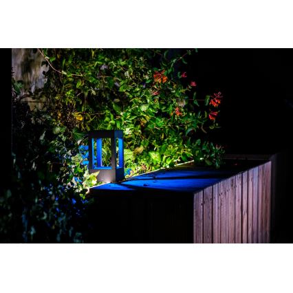 Immax NEO 07902L - LED RGB+CCT Regulable exterior lámpara NEO LITE CUBE LED/10W/230V 2700-6500K IP67 Wi-Fi Tuya negro