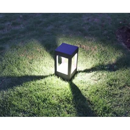 Immax NEO 07902L - LED RGB+CCT Regulable exterior lámpara NEO LITE CUBE LED/10W/230V 2700-6500K IP67 Wi-Fi Tuya negro