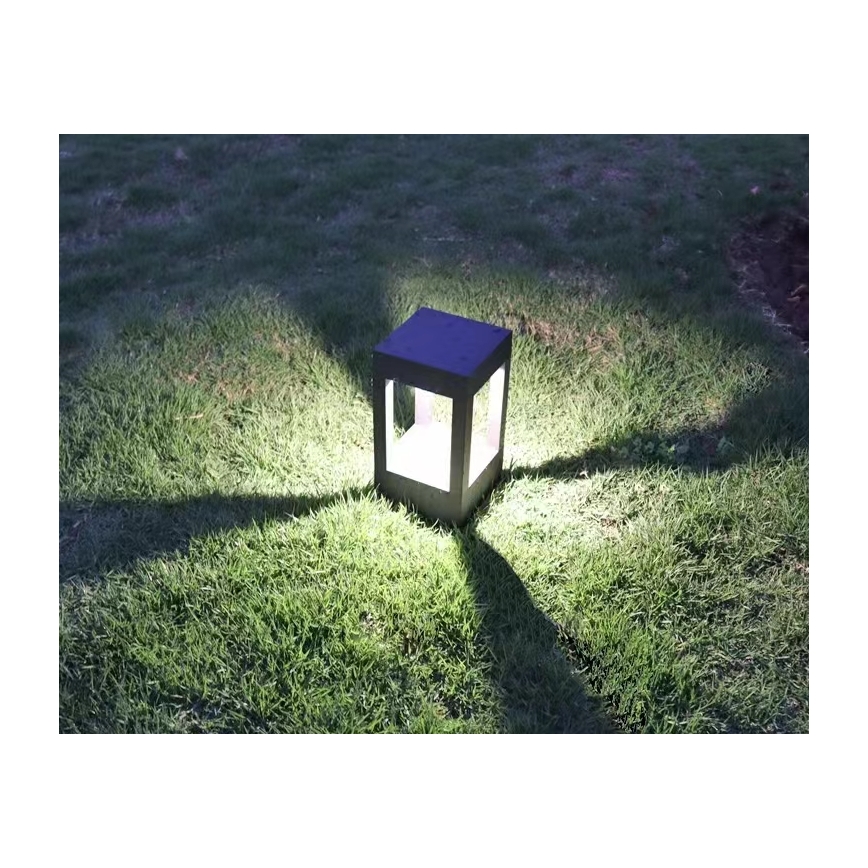 Immax NEO 07902L - LED RGB+CCT Regulable exterior lámpara NEO LITE CUBE LED/10W/230V 2700-6500K IP67 Wi-Fi Tuya negro