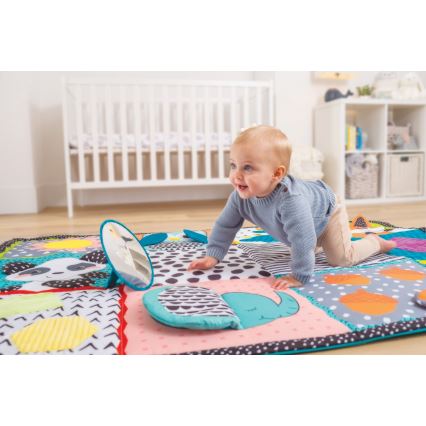 Infantino - Alfombra de juego para niños MAXI ZOO