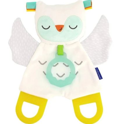 Infantino - Luz nocturna con un juguete luminoso Owl