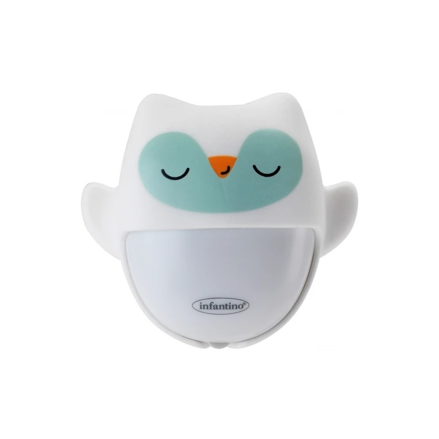 Infantino - Luz nocturna con un juguete luminoso Owl