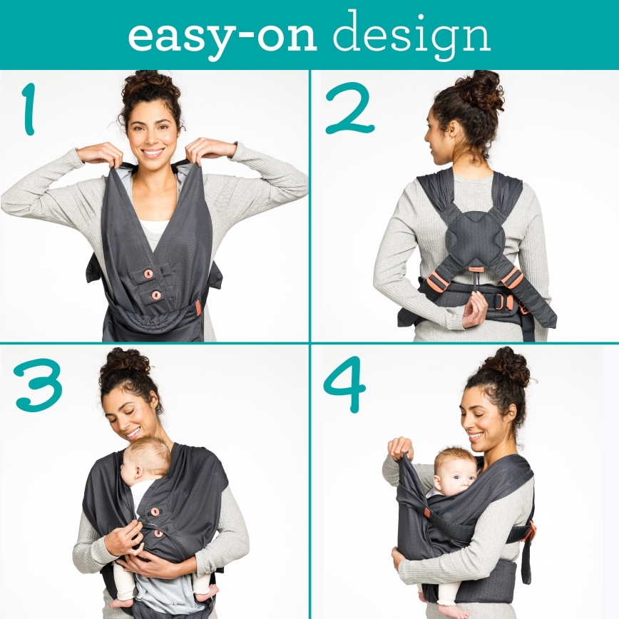 Infantino - Portabebés HUG&CUDDLE
