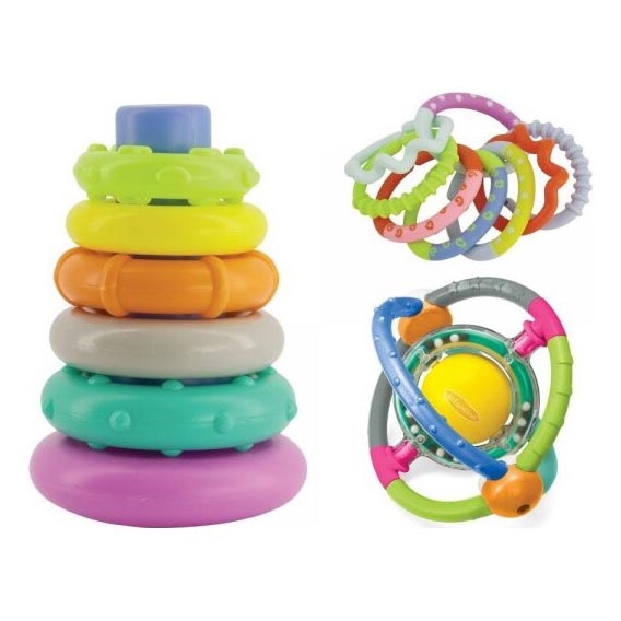 Infantino - Set de juguetes BOX OF CHEER