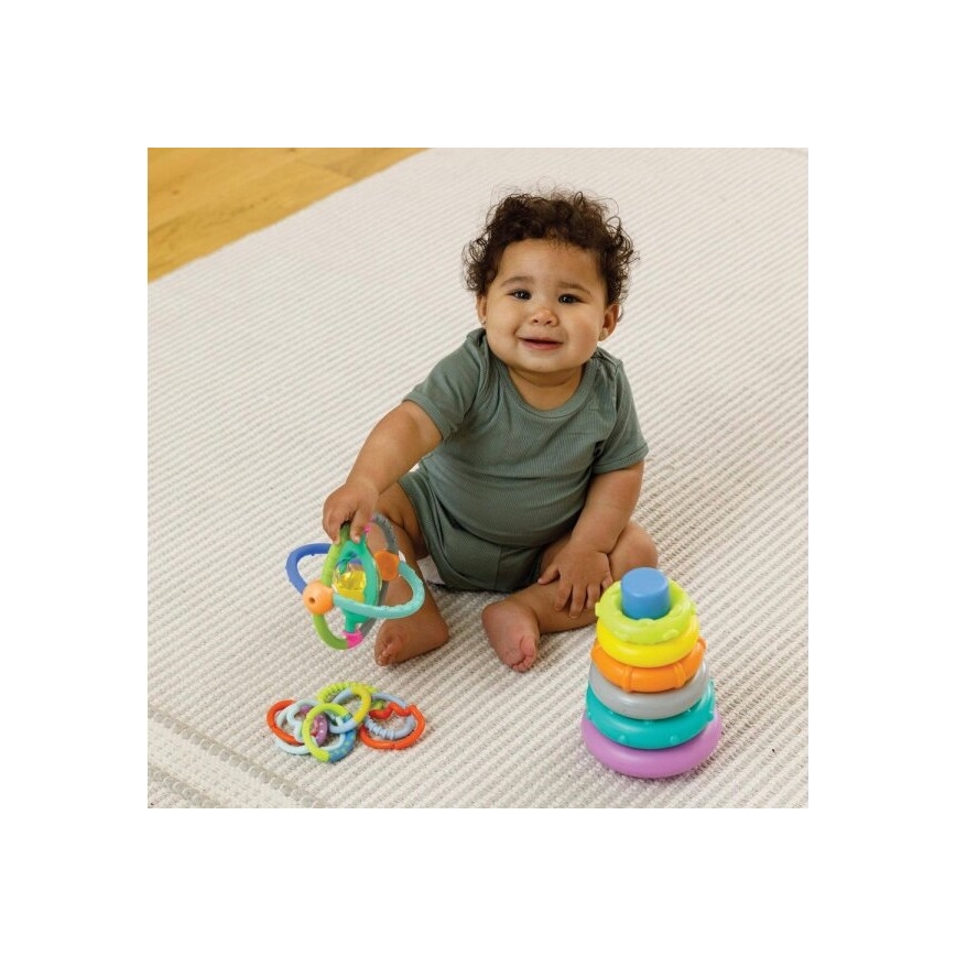 Infantino - Set de juguetes BOX OF CHEER