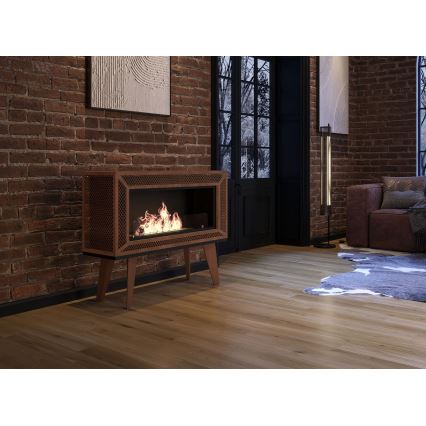 InFire - Chimenea BIO 100x47 cm 3kW industrial