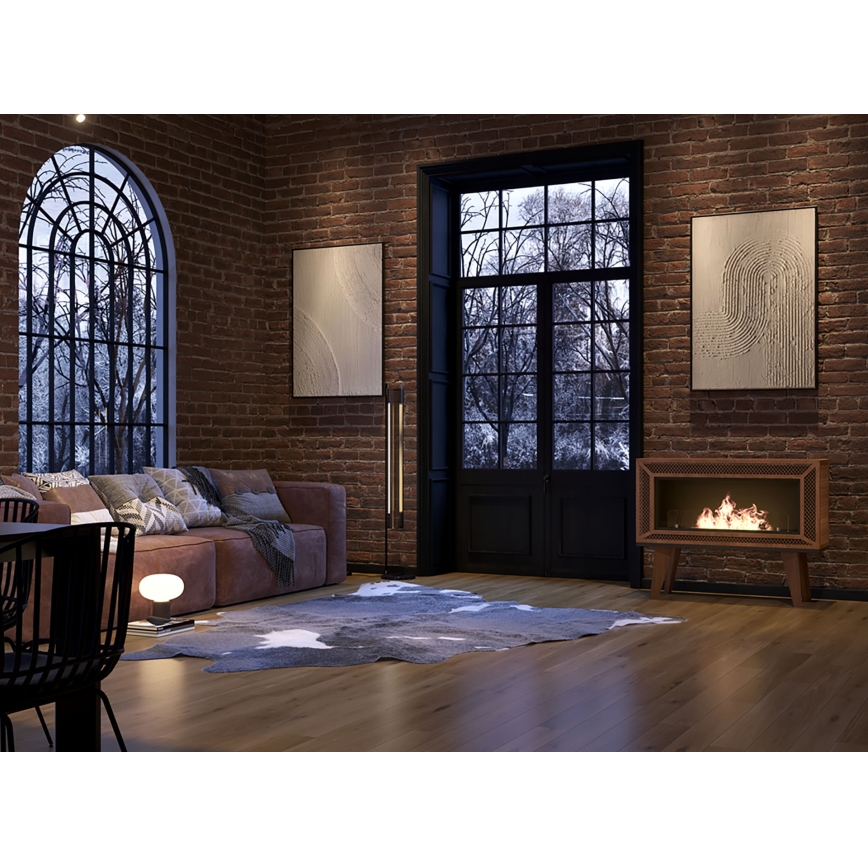 InFire - Chimenea BIO 100x47 cm 3kW industrial